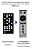 Controle Remoto Compatível (simplificado) CD Player Automotivo Philco PCA DD630  FBT3147 - Imagem 1