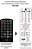 Controle Remoto Compatível KX3 (V3) Receptor ISDB-T Automotivo FBT3188 - Imagem 1