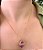 Conjunto Colar Pedra Cravejada - Imagem 2