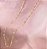Colar Tiffany Longo Zircônia Cristal - Imagem 1