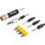 Kit de Brocas Escareadoras e Bits Intercambiáveis 11 pçs - Vonder - Imagem 10