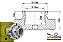 Mordentes para Fixar Peças Longas para placa MR-2877/89 - Manrod MR-2877/89.SP45 - Imagem 2