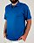 Camiseta Polo Azul Royal, Extra Grande, Poliviscose - Imagem 1