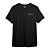 Camiseta Preta, 100% Algodão, Fio 30.1 Penteado | Decor Colors - Imagem 1