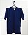 Camiseta Azul Marinho, 100% Algodão, Fio 30.1 Penteado - Imagem 3