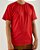 Camiseta Vermelha, 100% Poliéster - Imagem 1