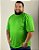 Camiseta Verde Limão, Extra Grande, 100% Poliéster - Imagem 1