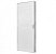 Porta de aço branco galvanizado lambril Direita - 215x83 - Imagem 1