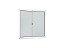 Janela de alumínio Branco fit 02 folhas - 40x60 - Imagem 1