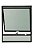 Janela Maxim ar de alumínio 01 seção classic preto - 50x50 - Imagem 1