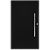 Porta pivotante alumínio maxx Preto Direita - 210x100 - Imagem 1