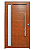 Porta pivotante com visor lambril Madeiro Esquerda - 230x120 - Imagem 1