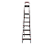 Escada Dobravel 7 Degraus Confort em Aluminio Alumasa - Imagem 4