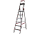 Escada Dobravel 6 Degraus Confort em Aluminio Alumasa - Imagem 1