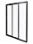 Porta Sacada de Correr em Alumínio Suprema Vidros Temperados - 210x160 - Imagem 3