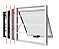 Janela Maxim ar Alumínio Premium com Grade Horizontal Branco - 60x60 - Imagem 2
