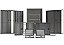Janela Maxim ar Alumínio Premium com Grade Horizontal Grafite - 60x100 - Imagem 2