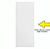 Porta Interna Lisa com Fundo Branco Primer - 210x60 - Imagem 3