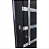 Porta Pivotante de Alumínio Preto com Friso Direita - 210x100 - Imagem 3