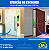 Porta Pivotante em Alumínio Madeiro Premium Direita - 220x120 - Imagem 2