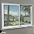 Janela de Alumínio Elite 02 Folhas Moveis Branco - 120x200 - Imagem 2