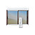 Janela Premium Automatizada com Persiana Integrada Marrom Corten - 100x150 - Imagem 1