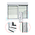 Janela Persiana Integrada Automática Alumínio Branco - 140x120 - Imagem 3