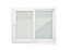 Janela PVC 2 Folhas com Cremona Redução Acústica - 100x120 - Imagem 1