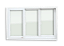 Janela PVC 3 Folhas Móveis Redução Acústica - 100x200 - Imagem 1