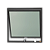 Maxim-Ar de Alumínio Classic Preta - 60x60 - Imagem 1