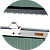 Maxim-Ar em Alumínio fixo com Vidro Boreal Brilhante - 80x60 - Imagem 2