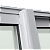Porta Balcao com Persiana Integrada em Alumínio Branco Maxx - 220X180 - Imagem 4