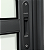 Porta Balcao com Persiana Integrada em Alumínio Preto Maxx - 220X200 - Imagem 5