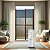 Porta Automatica Maxx com Persiana Integrada Marron Corten - 220X120 - Imagem 2
