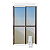 Porta Automatica Maxx com Persiana Integrada Marrom Corten - 220X150 - Imagem 1