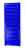 Porta de alumínio palheta Azul maxx Direita - 210x80 - Imagem 1