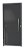 Porta Lambril Com Puxador Cinza Direita - 210x80 - Imagem 1