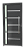 Porta Lambril Miraggio Com Puxador Cinza Direita - 210x90 - Imagem 1