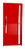 Porta Lambril Visione com Puxador Vermelha Esquerda - 210x100 - Imagem 1