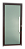Porta Vidrao Com Puxador Marrom Direita - 210x100 - Imagem 1