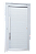 Porta Pivotante Lambril Pvc com Redução Acustica Esquerda - 216x120 - Imagem 1