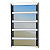 Vitro Basculante Maxx Vidro Mini Boreal Mix Preto - 100x60 - Imagem 1