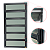 Vitro Basculante Maxx Vidro Mini Boreal Preto - 120x60 - Imagem 2