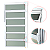 Vitro Basculante Maxx Vidro Mini Boreal Branco - 120x120 - Imagem 2