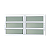 Vitro Basculante Maxx Vidro Mini Boreal Branco - 60x120 - Imagem 1