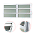 Vitro Basculante Maxx Vidro Mini Boreal  Branco - 60x150 - Imagem 2