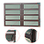 Vitro Basculante Maxx 2 Seções Marrom Corten - 80x240 - Imagem 2