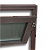 Vitro Basculante Maxx 2 Seções Marrom Corten - 80x240 - Imagem 3