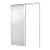 Porta De Correr Suspensa Lambril Direita Branco - 210X70 - Imagem 1