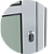Porta De Correr Suspensa Vidro Direita Branco - 210X70 - Imagem 4